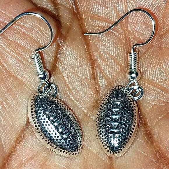 Super cute football sports earrings for women and kids - Picture 3 of 5